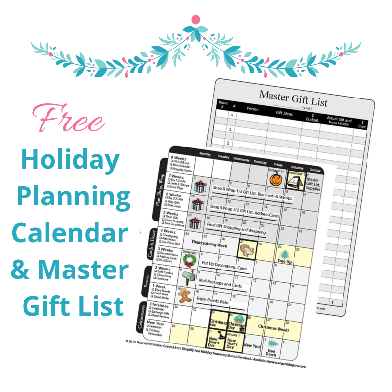 free HOLIDAY PLANNING