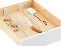 Clear Expandable Drawer Dividers