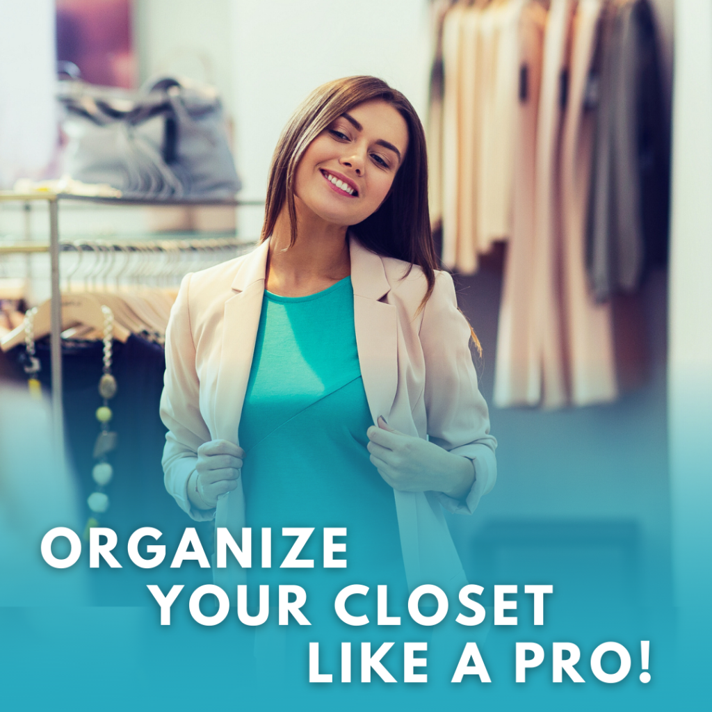 Organize your closet like a pro -- clean up your closet shelves