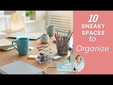 10 Sneaky Spaces to Declutter