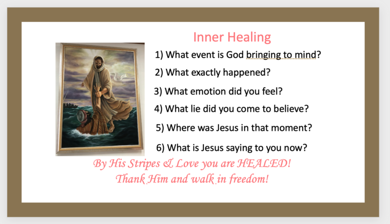 Inner Healing- 6 Questions