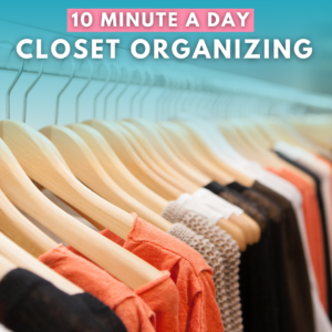 closet organizing