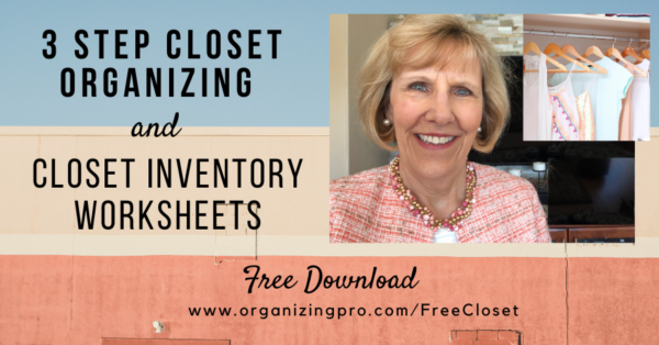 3 Step Closet Diagram & inventory