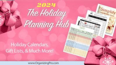 The Holiday Hub Calendar & Gift List