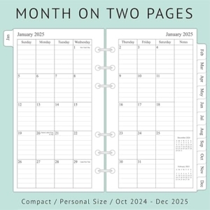 Best Value! Month & Daily Pages