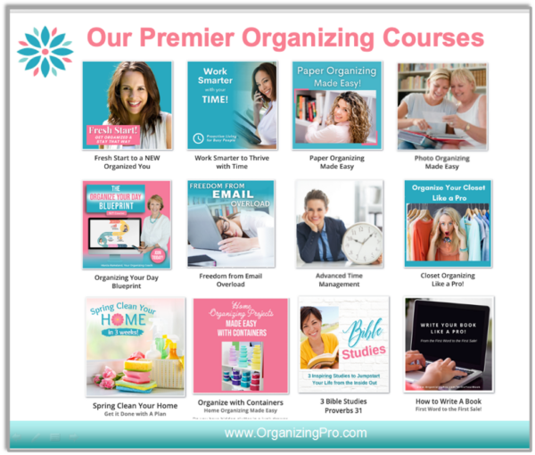 Organizing Courses